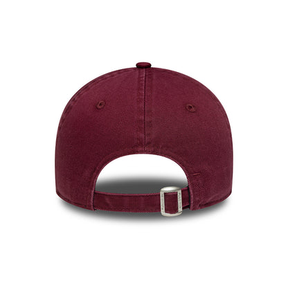 Gorra de béisbol mujeres 9TWENTY MLB Boucle L.A. Dodgers de New Era - Burdeos-Crema
