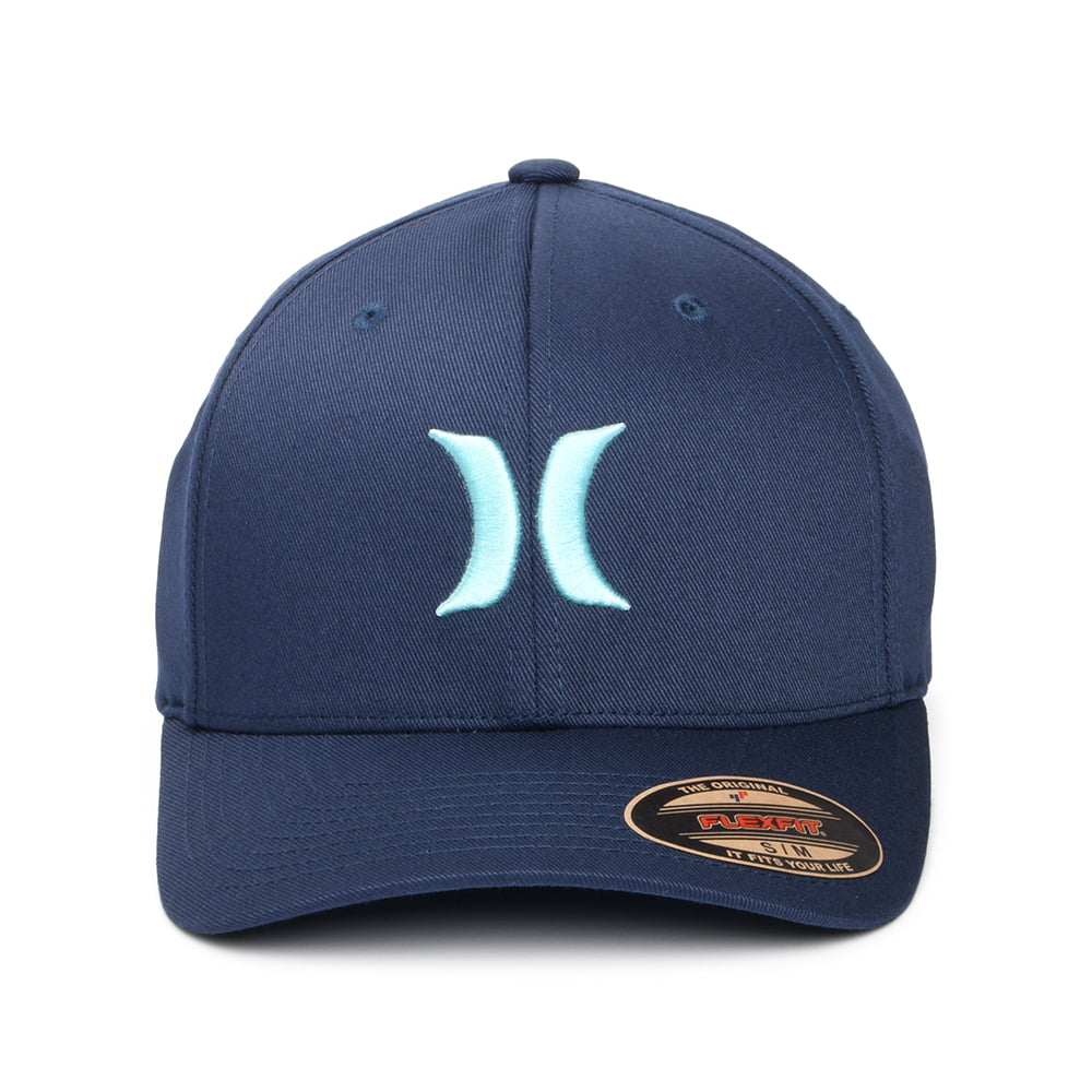 Gorra de béisbol One & Only Flexfit de Hurley - Azul Marino-Aguamarina
