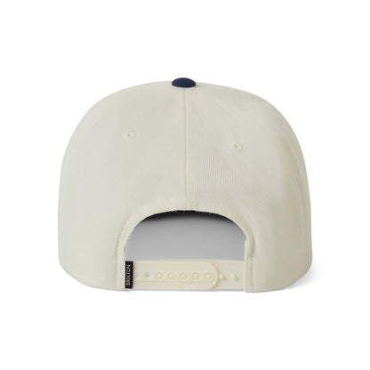 Gorra Snapback Oath III de Brixton - Blanco Roto-Medianoche