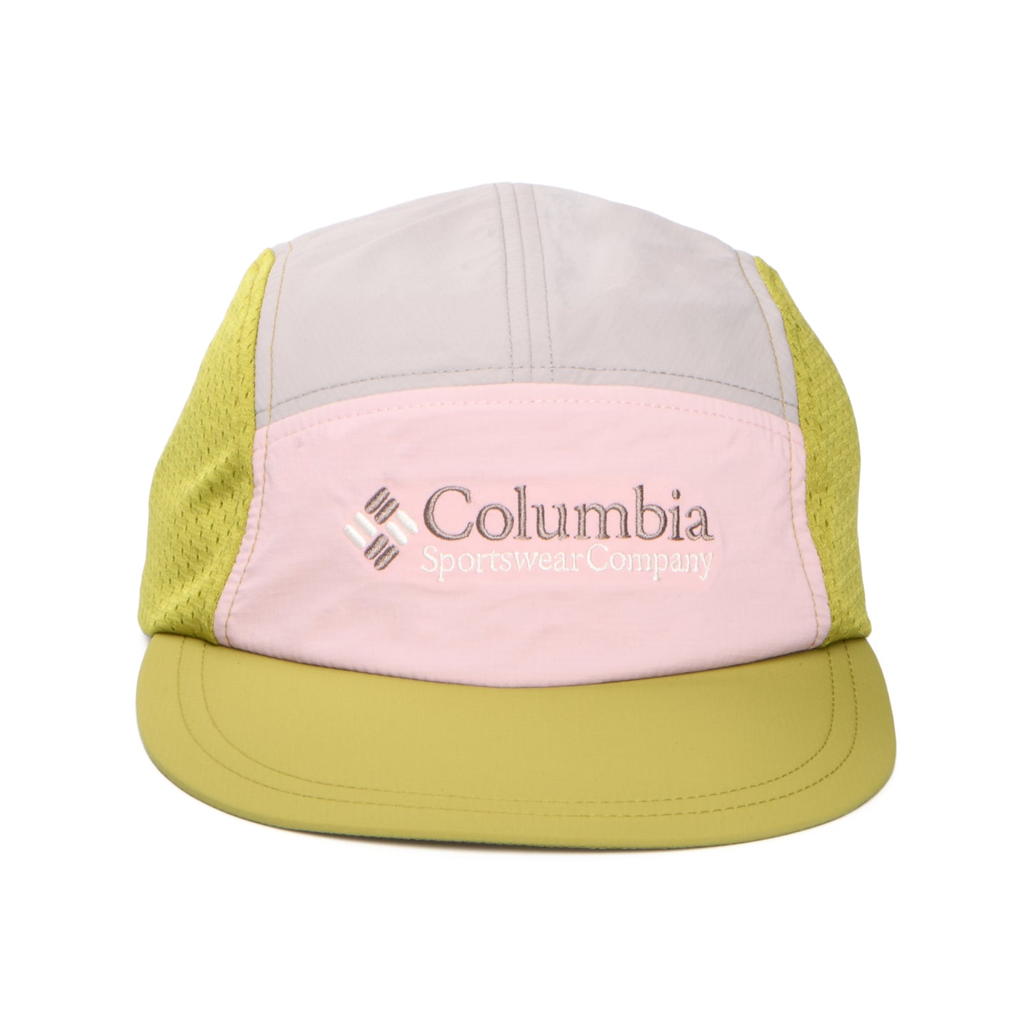 Gorra 5 paneles Wingmark ligera de Columbia - Gris-Rosa-Verde Musgo