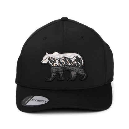 Gorra Snapback Scenic Stroll Lost Lager 3D Stretch Flexfit de Columbia - Negro