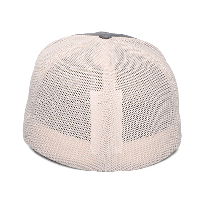 Gorra de camionero Peaceful Perspective Flexfit de Columbia - Gris Oscuro-Piedra