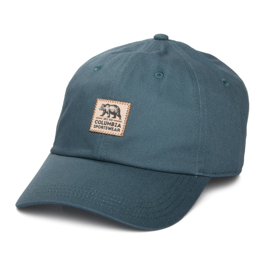 Gorra de béisbol Woven Bear Provisions de Columbia - Verde Azulado