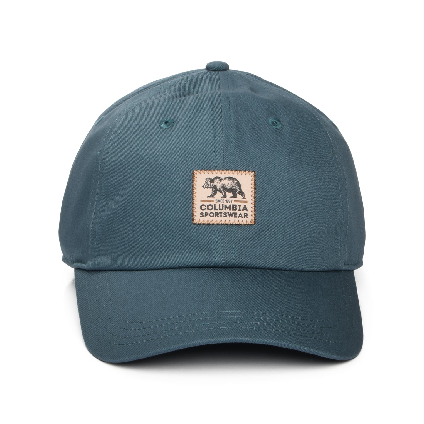 Gorra de béisbol Woven Bear Provisions de Columbia - Verde Azulado
