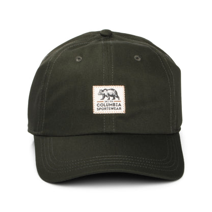 Gorra de béisbol Woven Bear Provisions de Columbia - Verde Oscuro