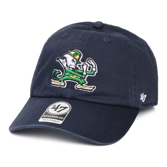 Gorra de béisbol NCAA Clean Up Notre Dame de 47 Brand - Azul Marino