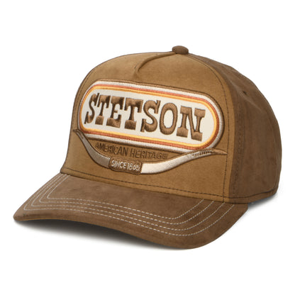 Gorra Snapback Buffalo Horn de Stetson - Marrón