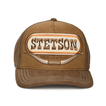 Gorra Snapback Buffalo Horn de Stetson - Marrón