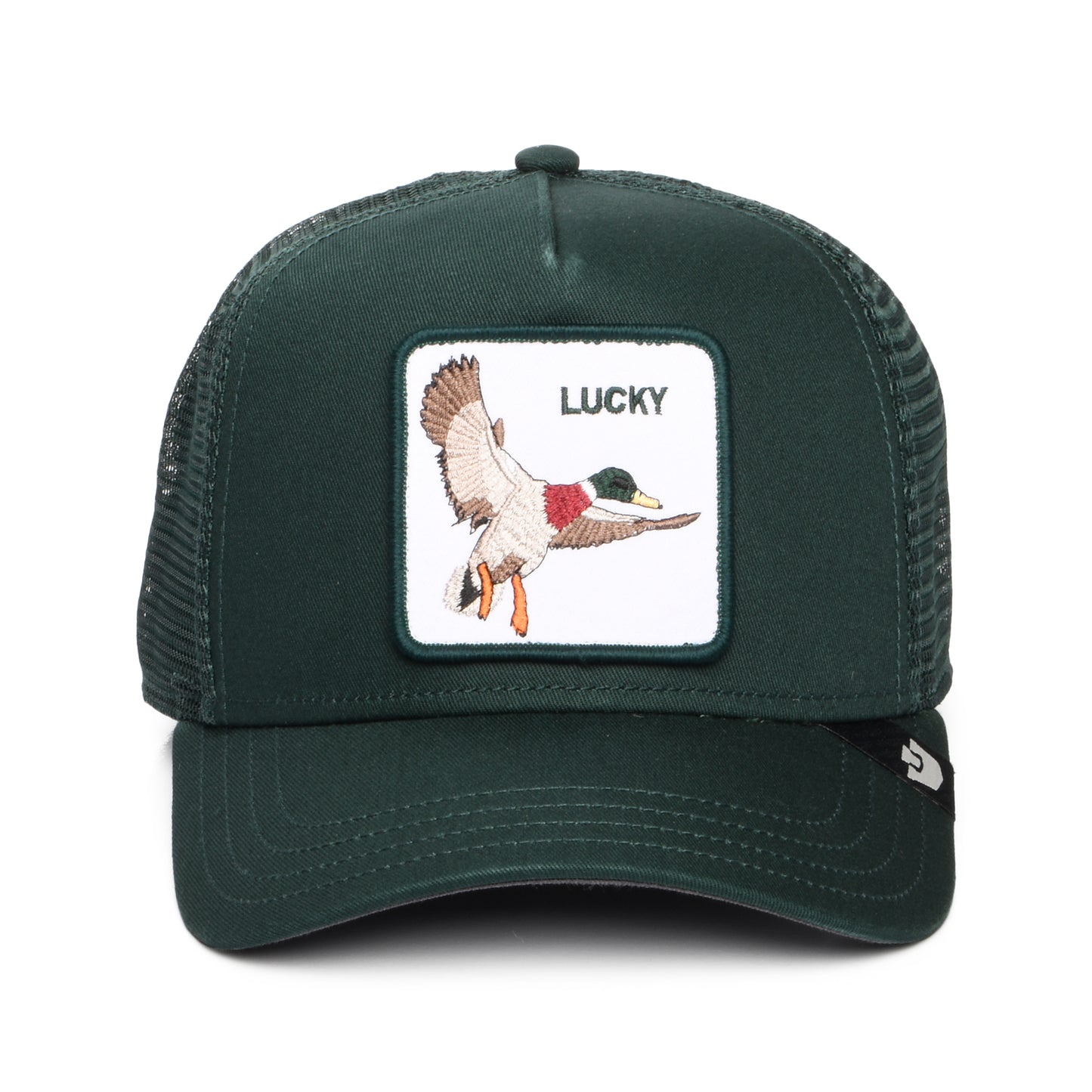 Gorra de camionero Lucky Duck de Goorin - Bosque