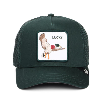 Gorra de camionero Lucky Duck de Goorin - Bosque