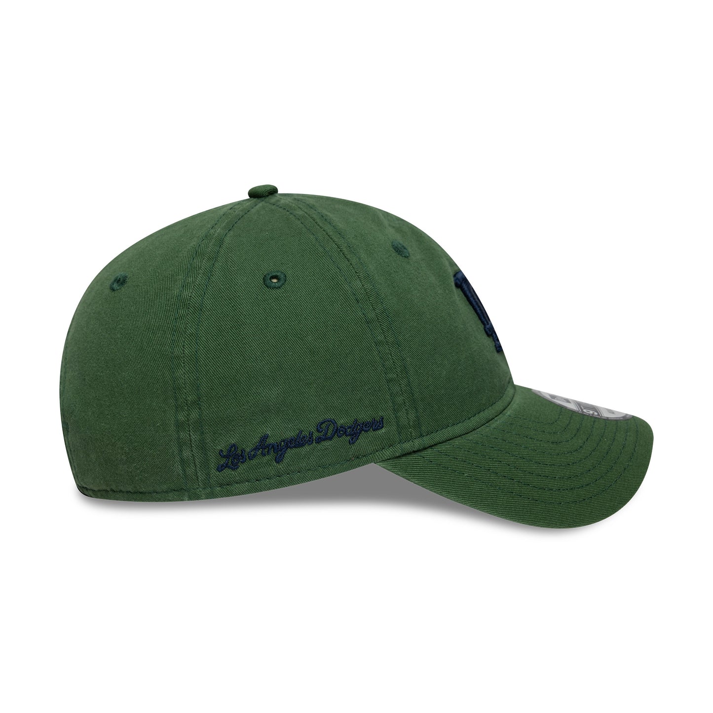 Gorra de béisbol 9TWENTY MLB Washed Script L.A. Dodgers de New Era - Verde-Azul Marino