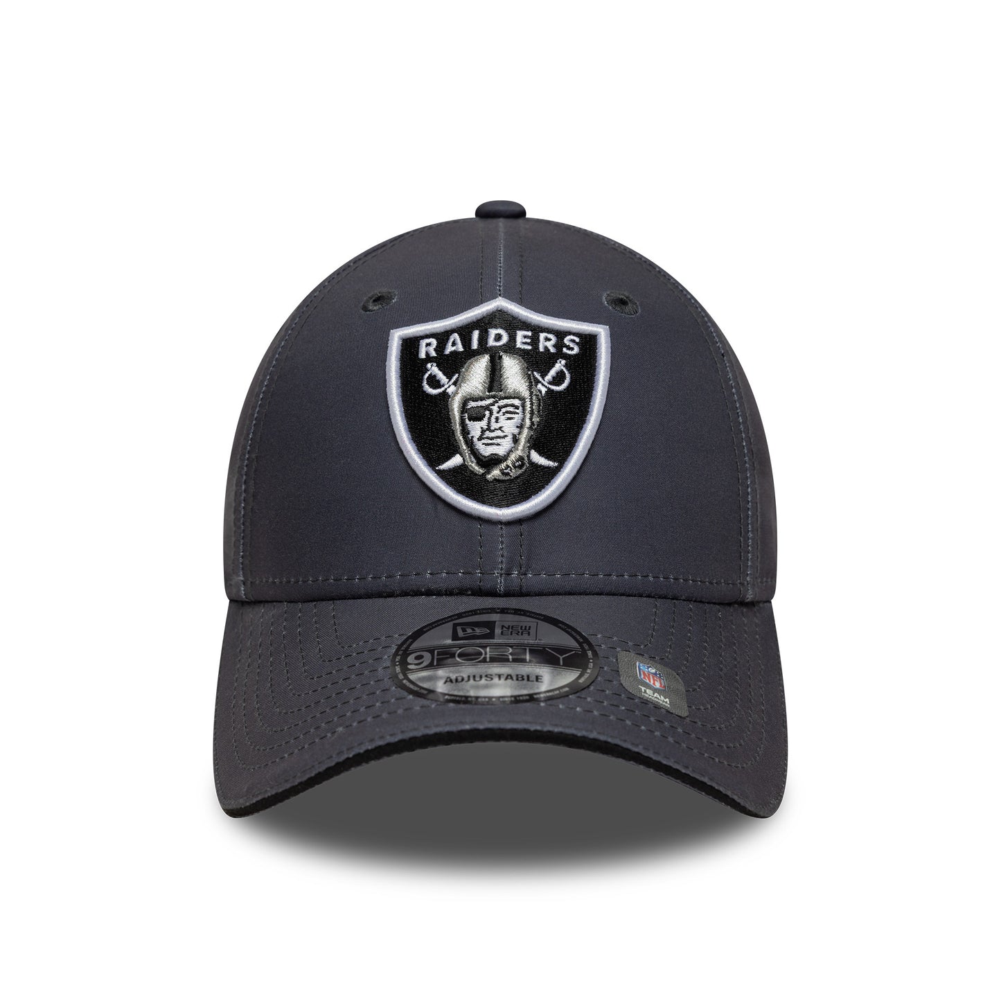 Gorra de béisbol 9FORTY - NFL Microfibre Las Vegas Raiders de New Era - Antracita-Negro