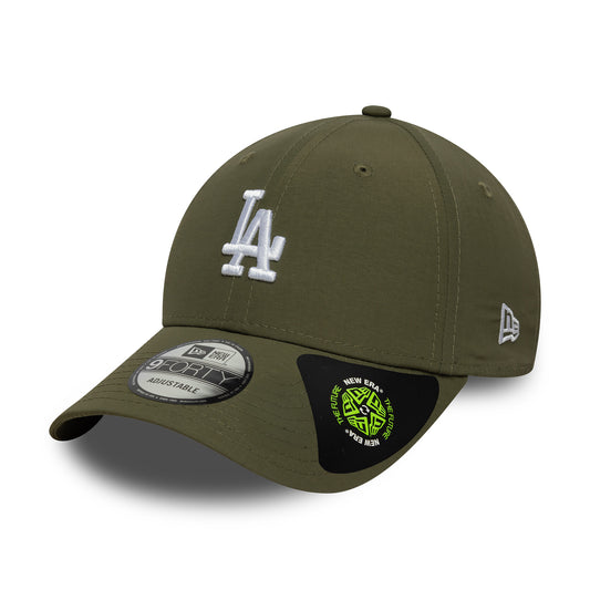 Gorra de béisbol 9FORTY - MLB Recycled Midi L.A. Dodgers de New Era - Oliva-Blanco