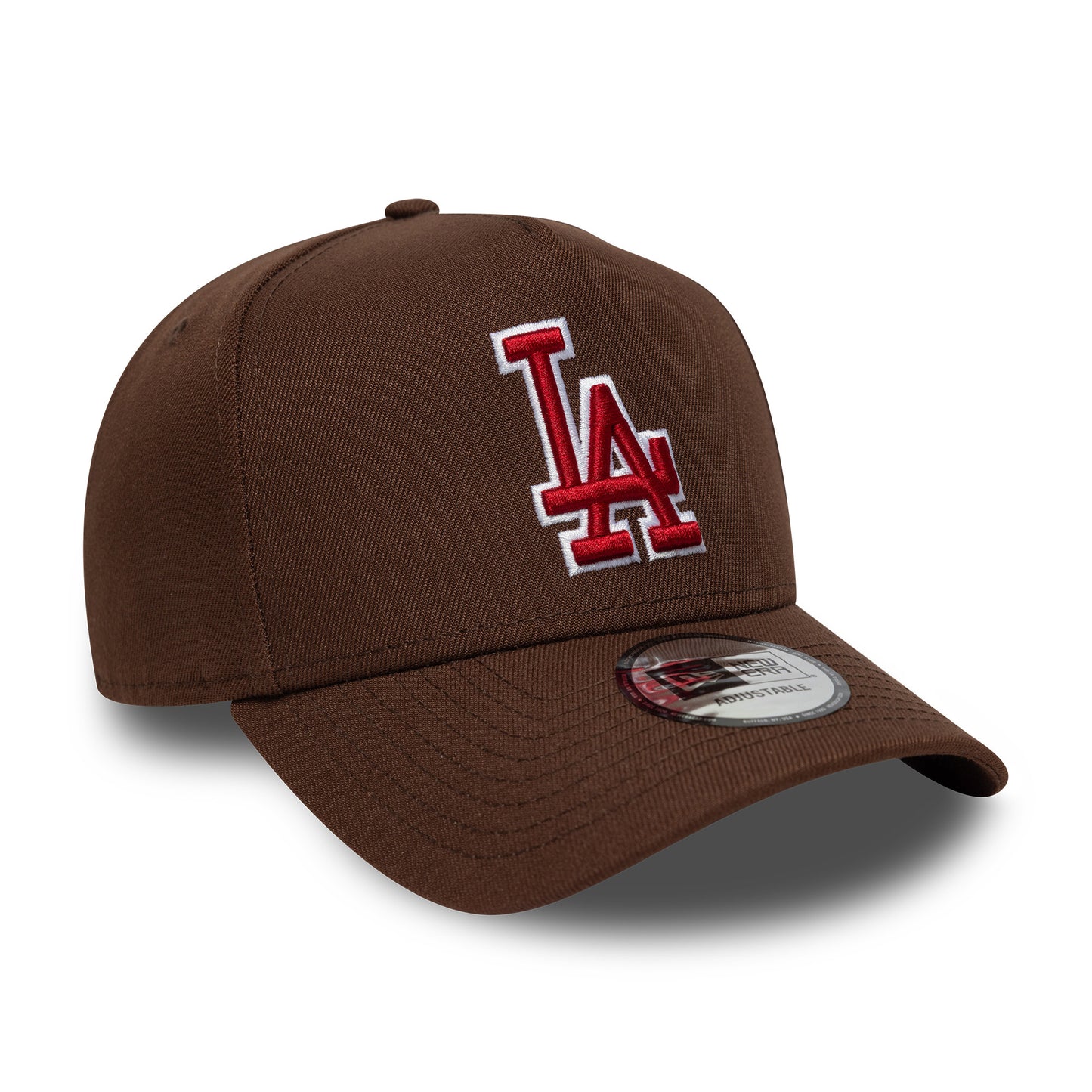 Gorra Snapback 9FORTY - MLB Outline Script L.A. Dodgers de New Era - Chocolate