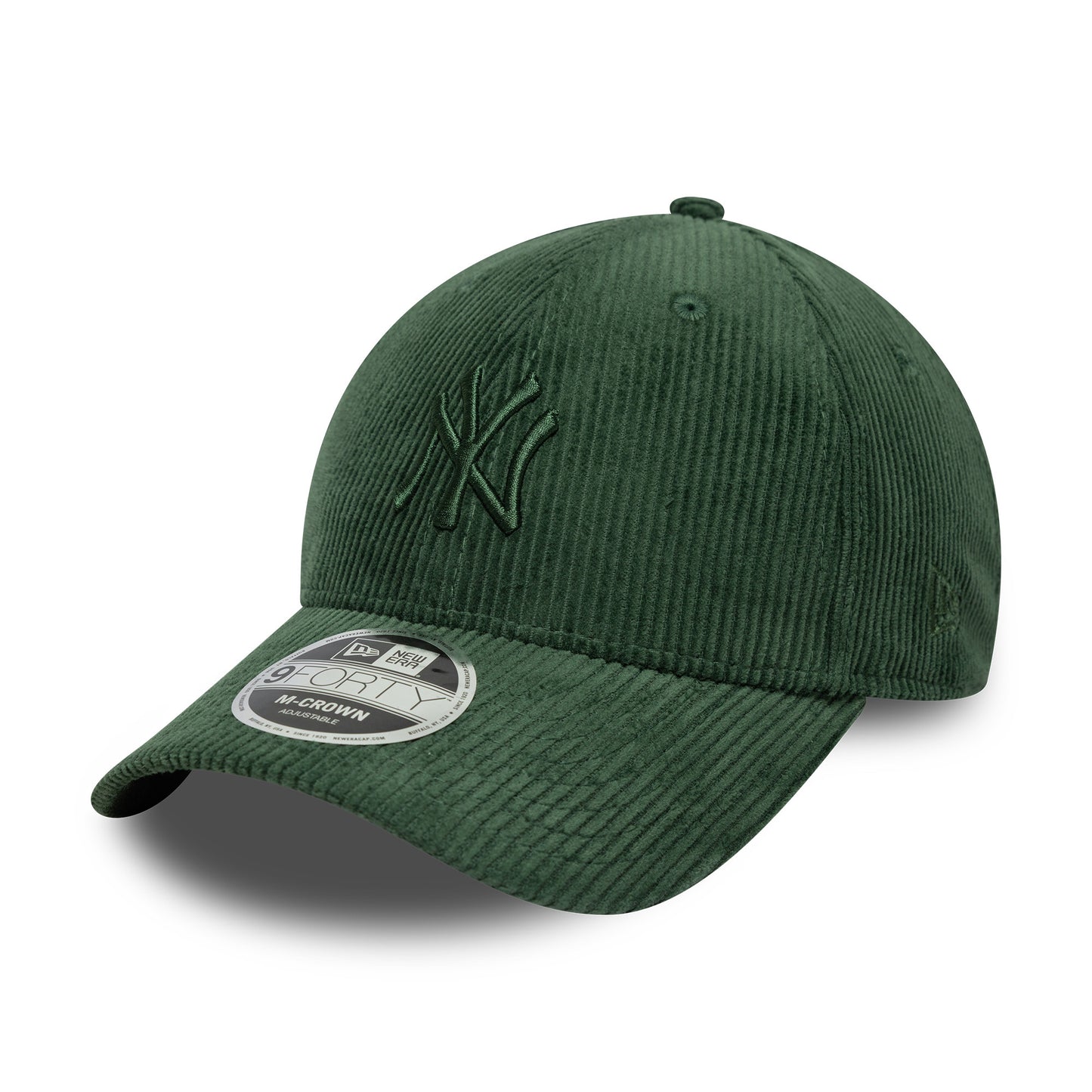 Gorra de béisbol 9FORTY M-Crown MLB Cord New York Yankees de New Era - Verde