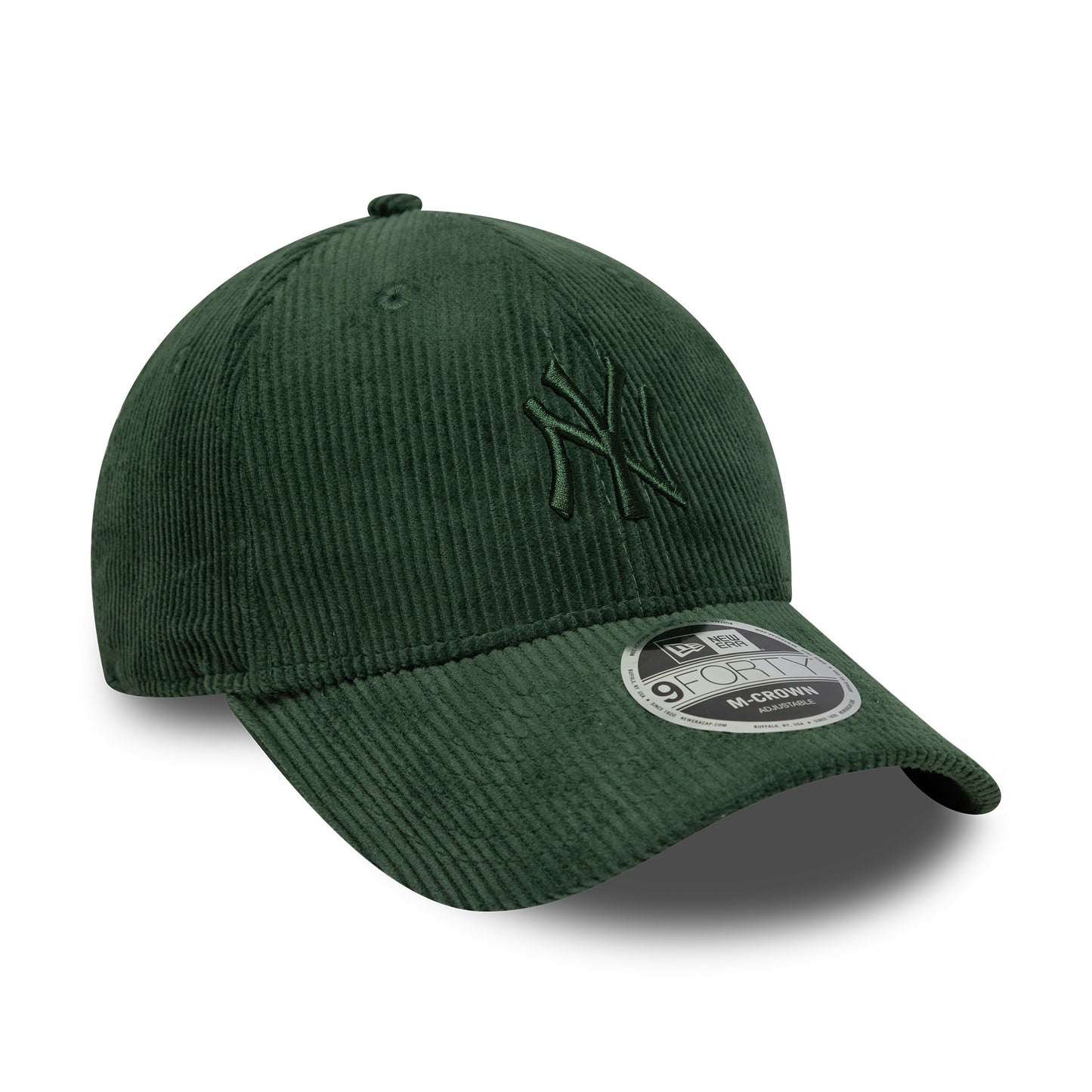 Gorra de béisbol 9FORTY M-Crown MLB Cord New York Yankees de New Era - Verde