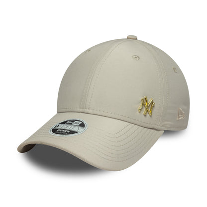 Gorra de béisbol 9FORTY - MLB Flawless New York Yankees de New Era - Gris Piedra-Dorado