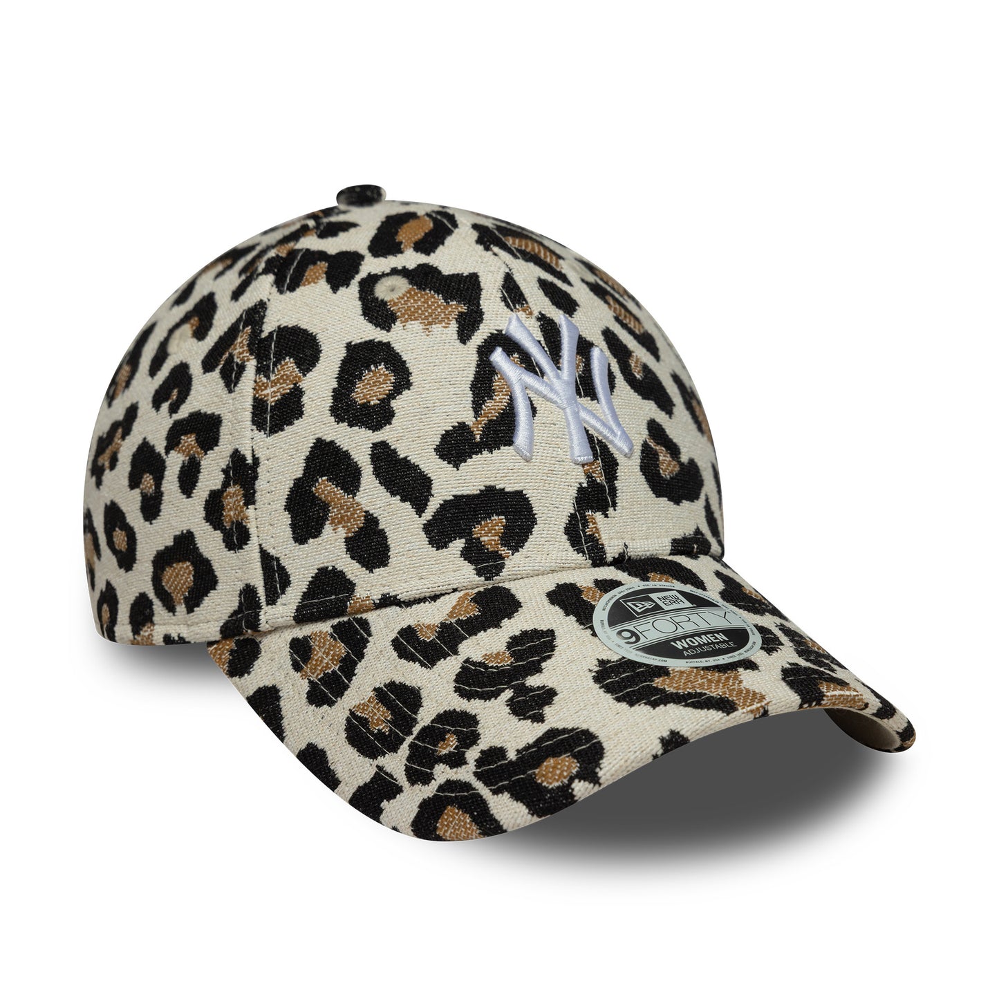 Gorra de béisbol 9FORTY MLB Leopard Midi New York Yankees de New Era - Beige