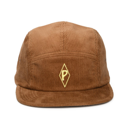 Gorra 5 paneles Water People Mark Graphic Maclure de pana de Patagonia - Marrón