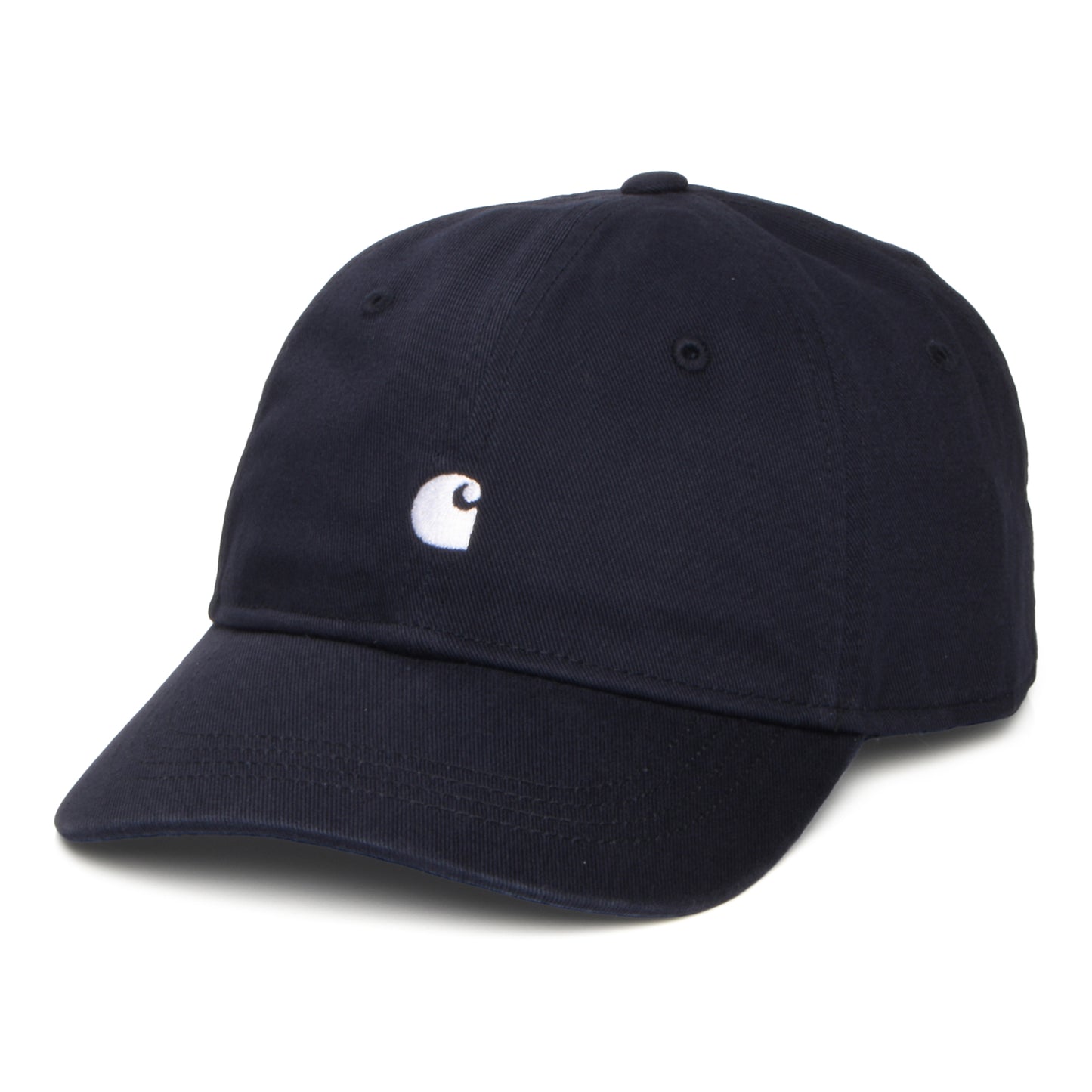 Gorra de béisbol Madison Logo de Carhartt WIP - Azul Marino Oscuro-Blanco