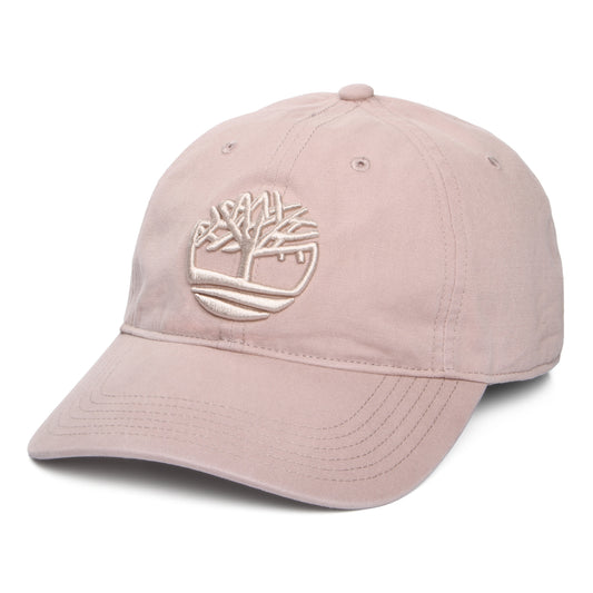 Gorra de béisbol Soundview de lona de algodón de Timberland - Malva Molvoriento