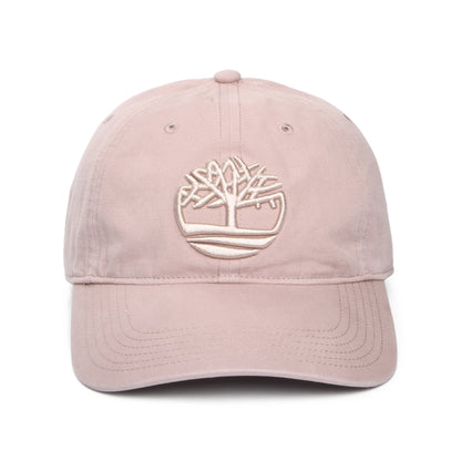 Gorra de béisbol Soundview de lona de algodón de Timberland - Malva Molvoriento