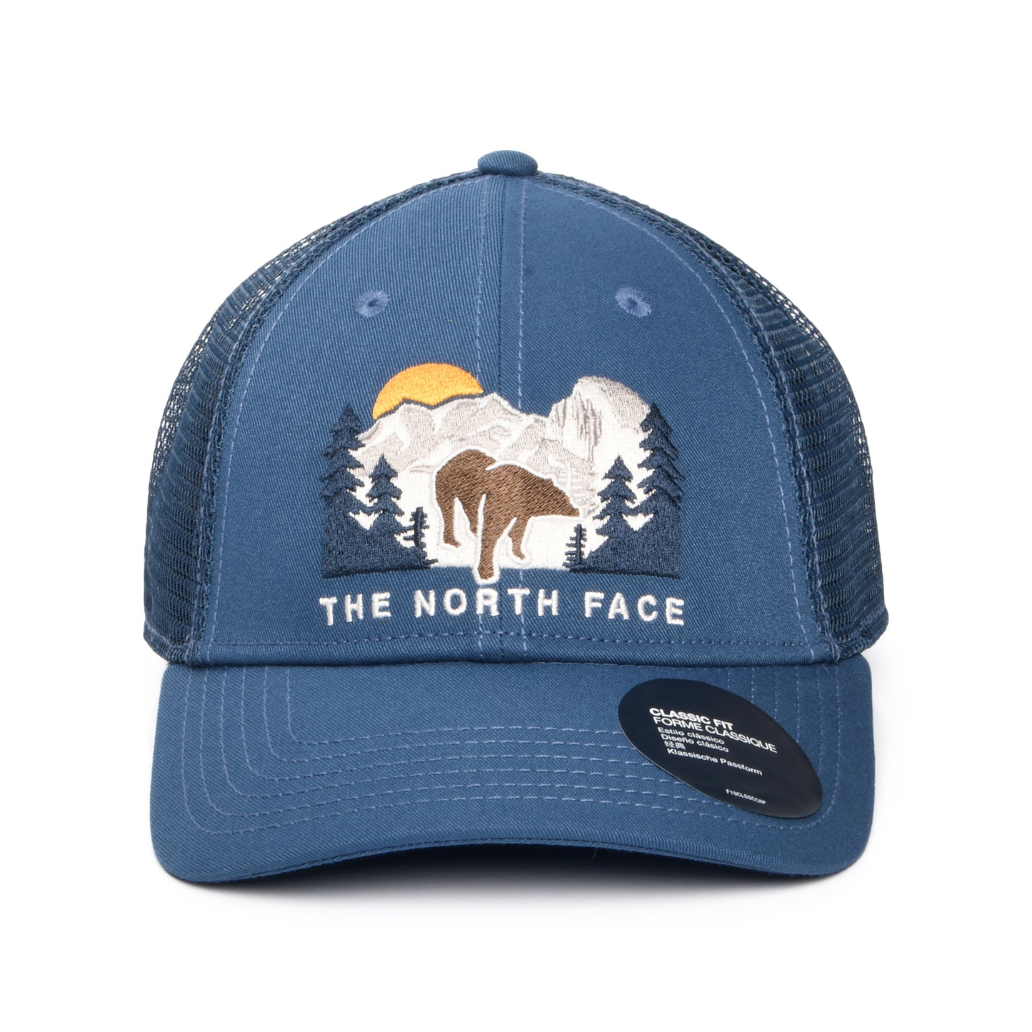 Gorra de camionero Mudder bordado reciclada de The North Face - Azul Ahumado
