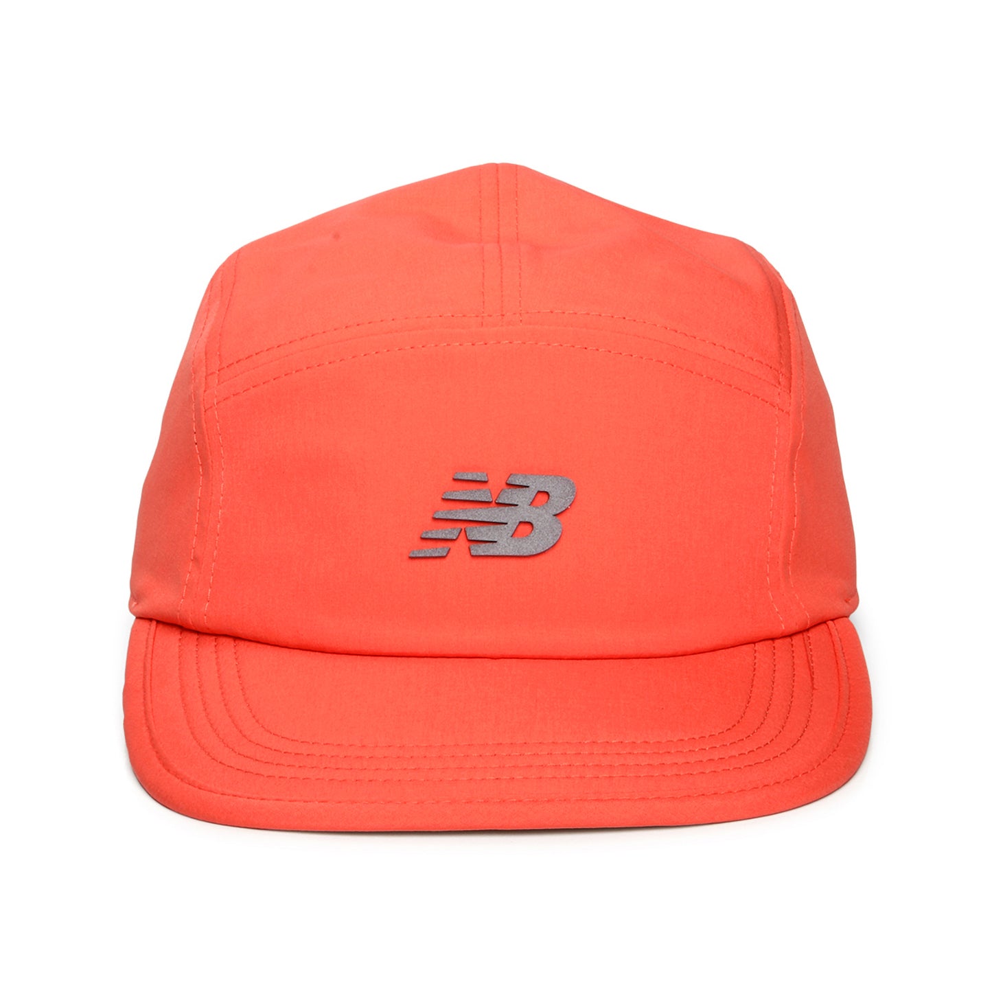 Gorra 5 paneles Performance V 2.0 de New Balance - Naranja Neón