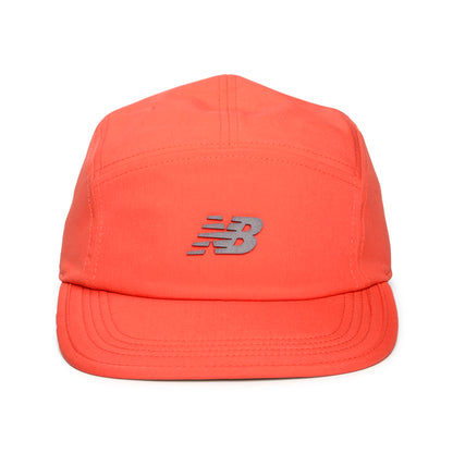 Gorra 5 paneles Performance V 2.0 de New Balance - Naranja Neón