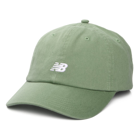 Gorra de béisbol Classic V 2.0 de sarga de algodón de New Balance - Salvia