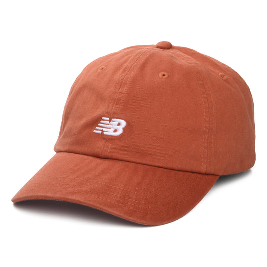 Gorra de béisbol Classic V 2.0 de sarga de algodón de New Balance - Canela