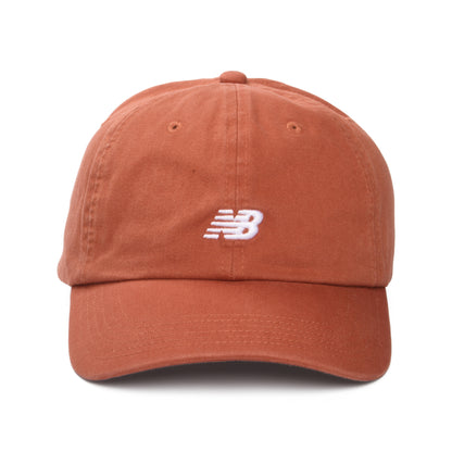 Gorra de béisbol Classic V 2.0 de sarga de algodón de New Balance - Canela