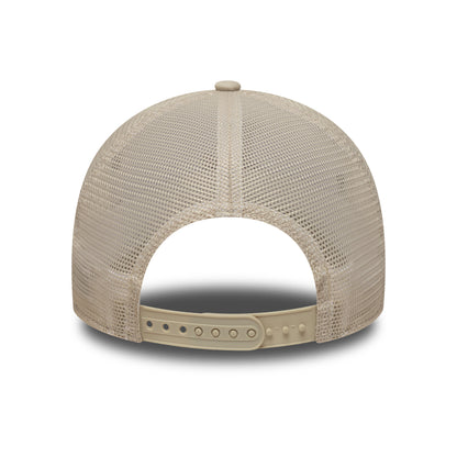 Gorra de camionero A-Frame MLB League Essential L.A. Dodgers de New Era - Piedra-Blanco