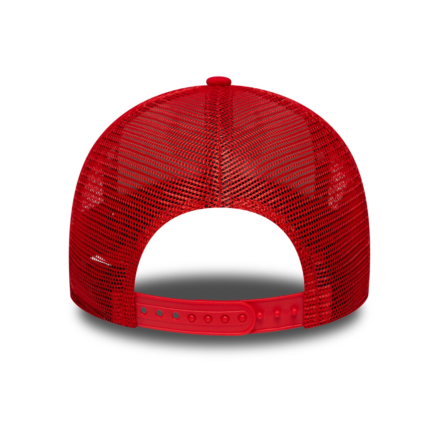 Gorra de camionero A-Frame NBA Side Patch Chicago Bulls de New Era - Rojo-Blanco