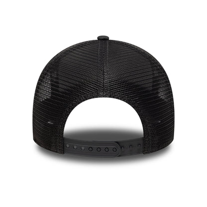 Gorra de camionero A-Frame NBA Outline Chicago Bulls de New Era - Gris Oscuro-Blanco