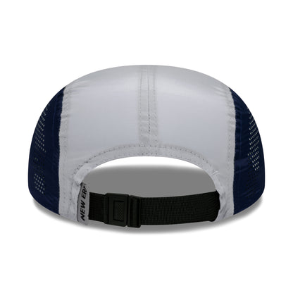 Gorra 5 paneles Colourblock Runner de New Era - Azul Marino-Gris