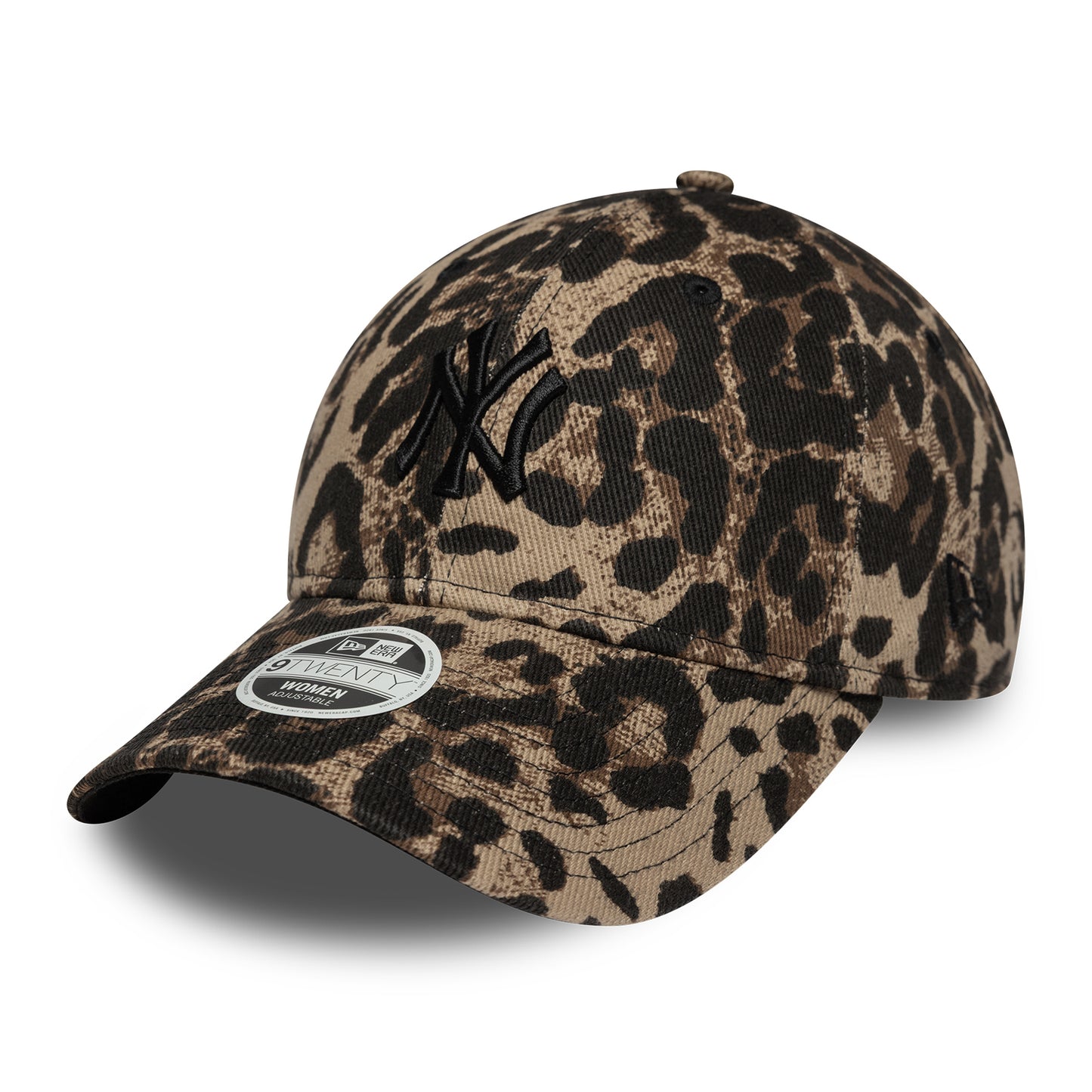 Gorra de béisbol mujeres 9TWENTY - MLB Leopard New York Yankees de New Era - Marrón-Camel