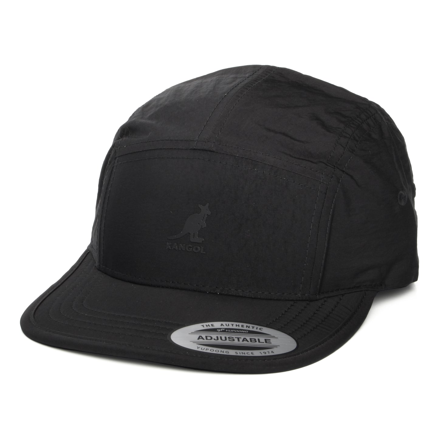 Gorra 5 paneles Soft Touch de Kangol - Negro