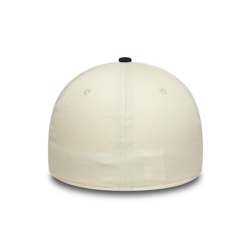 Gorra de béisbol 39THIRTY de temporada AS Roma de New Era - Crema-Azul Marino
