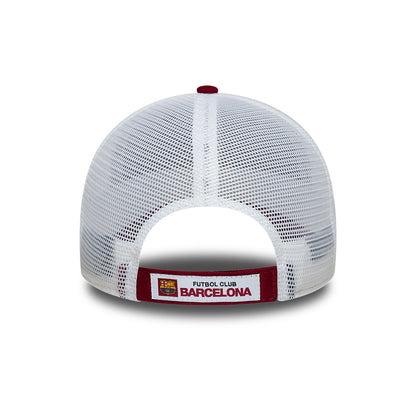 Gorra de camionero 9FORTY League FC Barcelona de New Era - Cardenal-Blanco