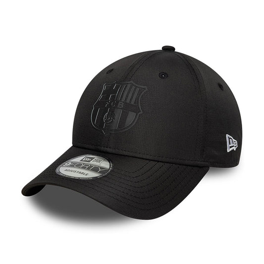Gorra de béisbol 9FORTY Ripstop FC Barcelona de New Era - Negro sobre Negro