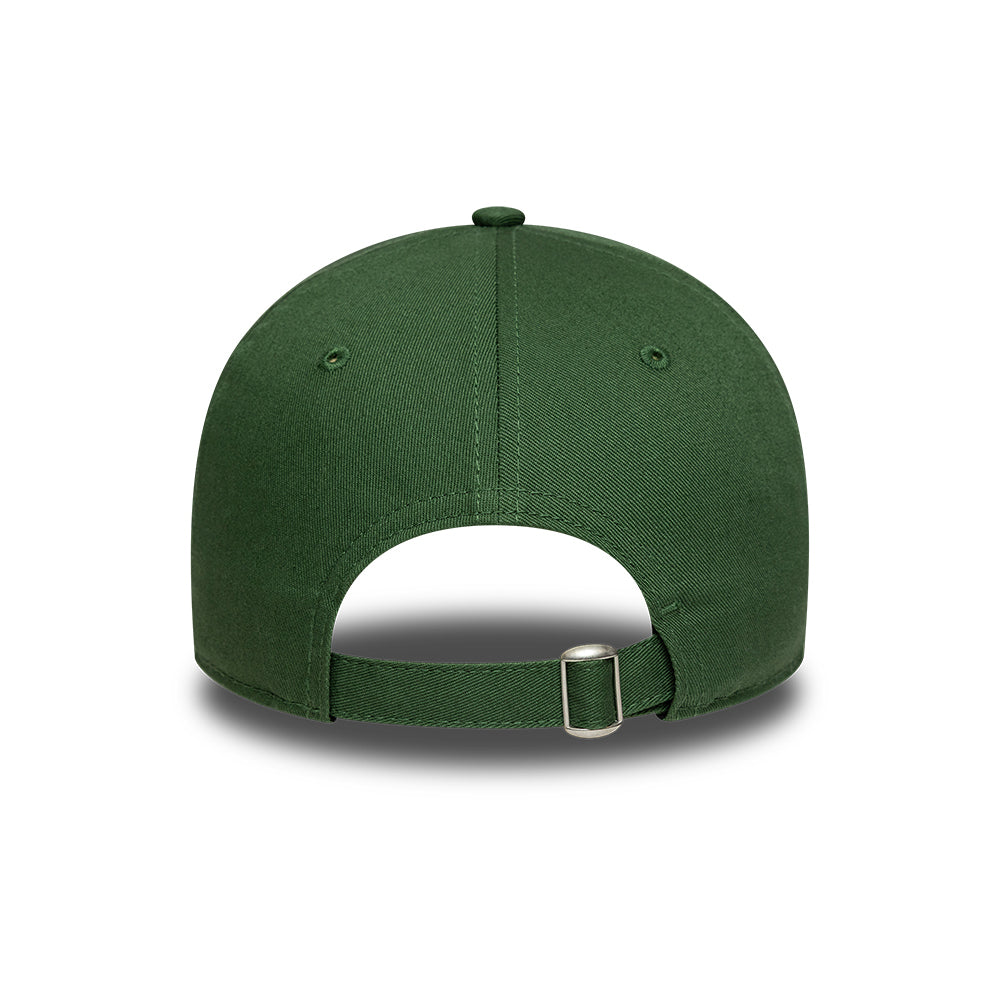 Gorra de béisbol 9TWENTY de temporada Liverpool FC de New Era - Verde Oscuro-Crema