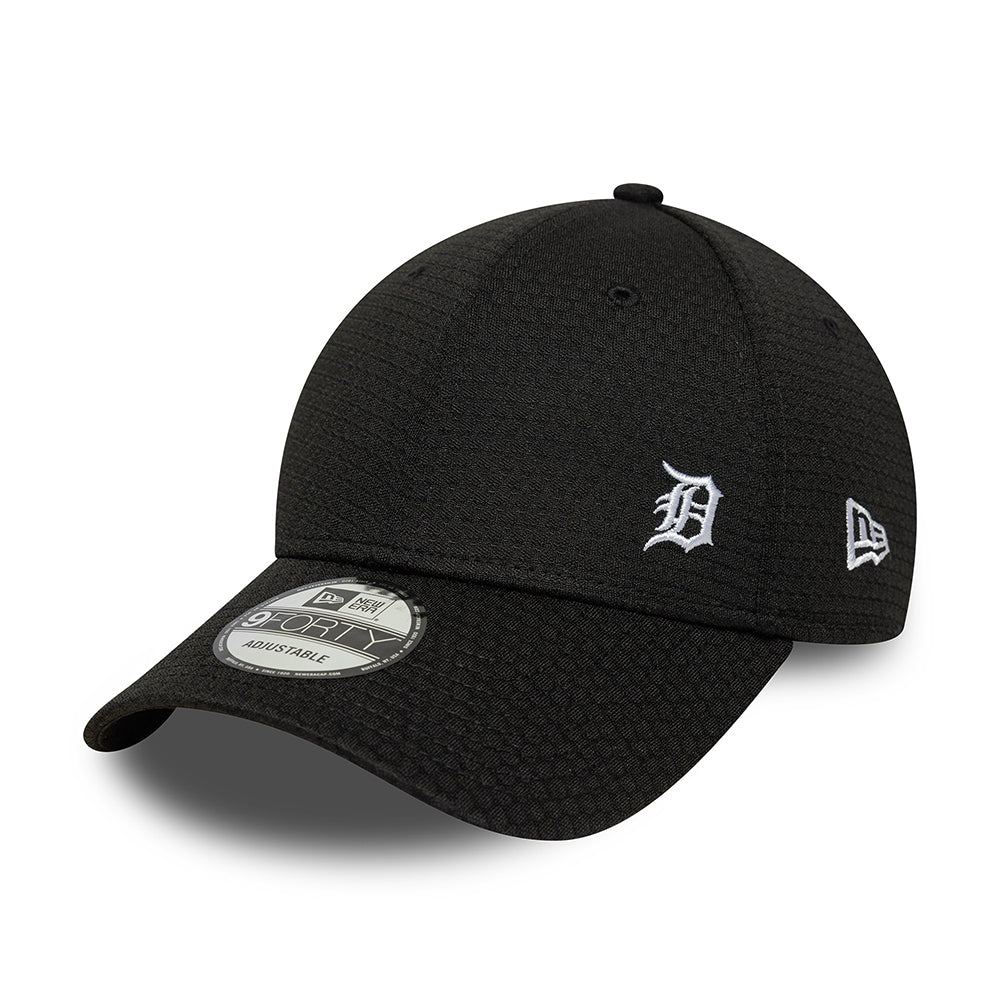 Gorra de béisbol 9FORTY - MLB Flawless Mesh Detroit Tigers de New Era - Negro-Blanco