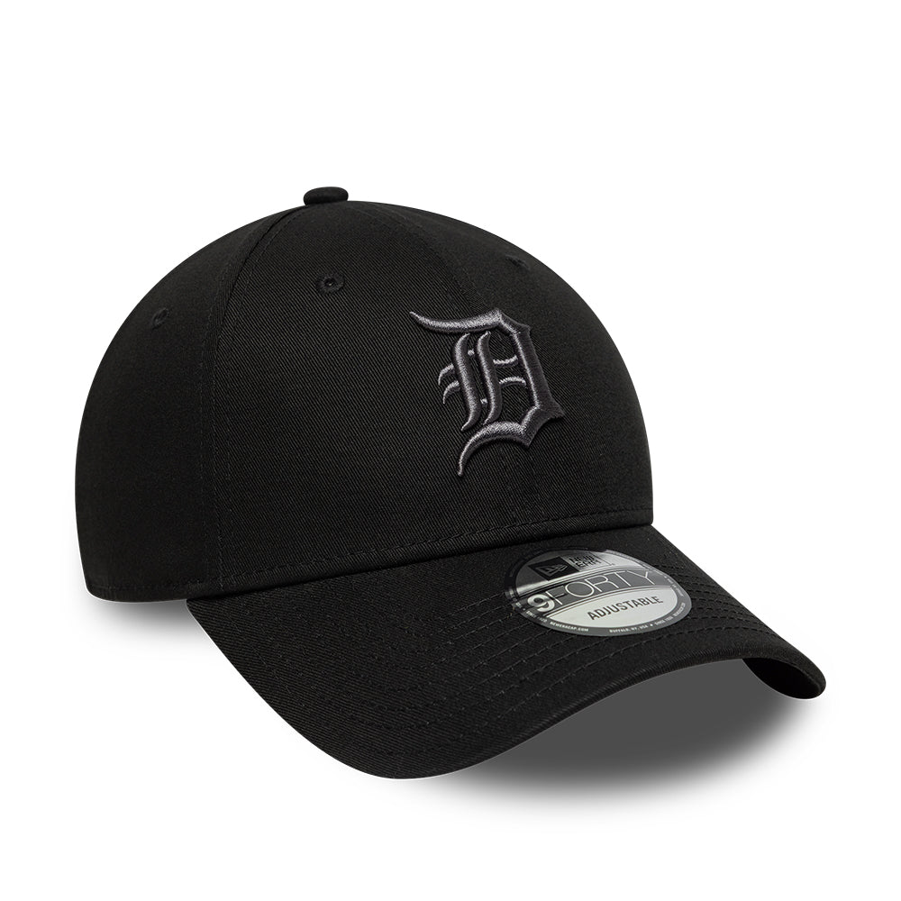 Gorra de béisbol 9FORTY MLB League Essential Detroit Tigers de New Era - Negro-Antracita