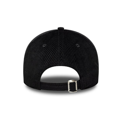 Gorra de béisbol 9TWENTY MLB Cord Midi New York Yankees de New Era - Negro sobre Negro