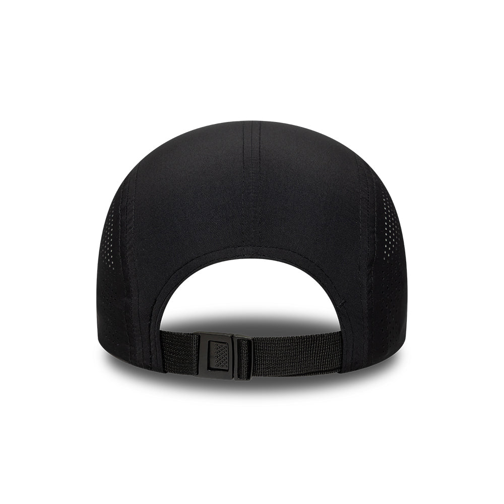 Gorra 5 paneles MLB Tech Midi Runner Detroit Tigers de New Era - Negro sobre Negro