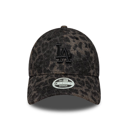 Gorra de béisbol 9FORTY MLB Cosy Leopard L.A. Dodgers de New Era - Negro