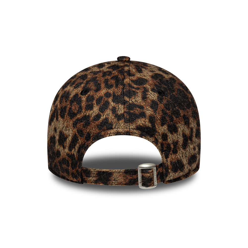 Gorra de béisbol 9FORTY MLB Cosy Leopard New York Yankees de New Era - Marrón Intenso