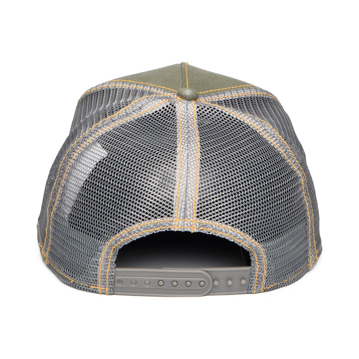 Gorra de camionero de Stetson - Verde Oliva-Gris