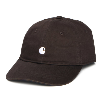 Gorra de béisbol Madison Logo de Carhartt WIP - Tabaco-Blanco